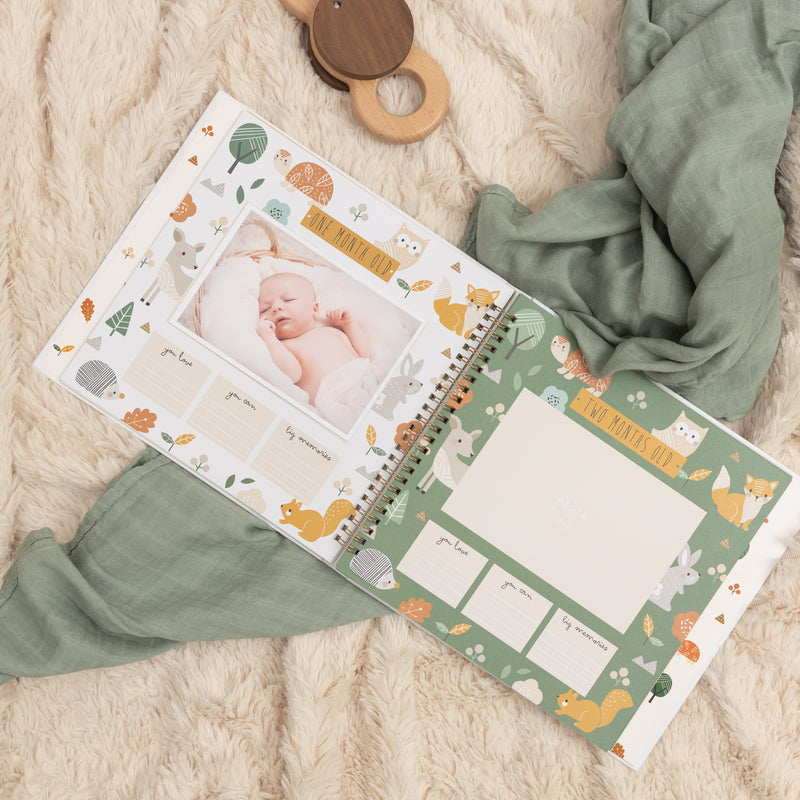  Baby Memory Book First 5 Years Journal - Modern Baby